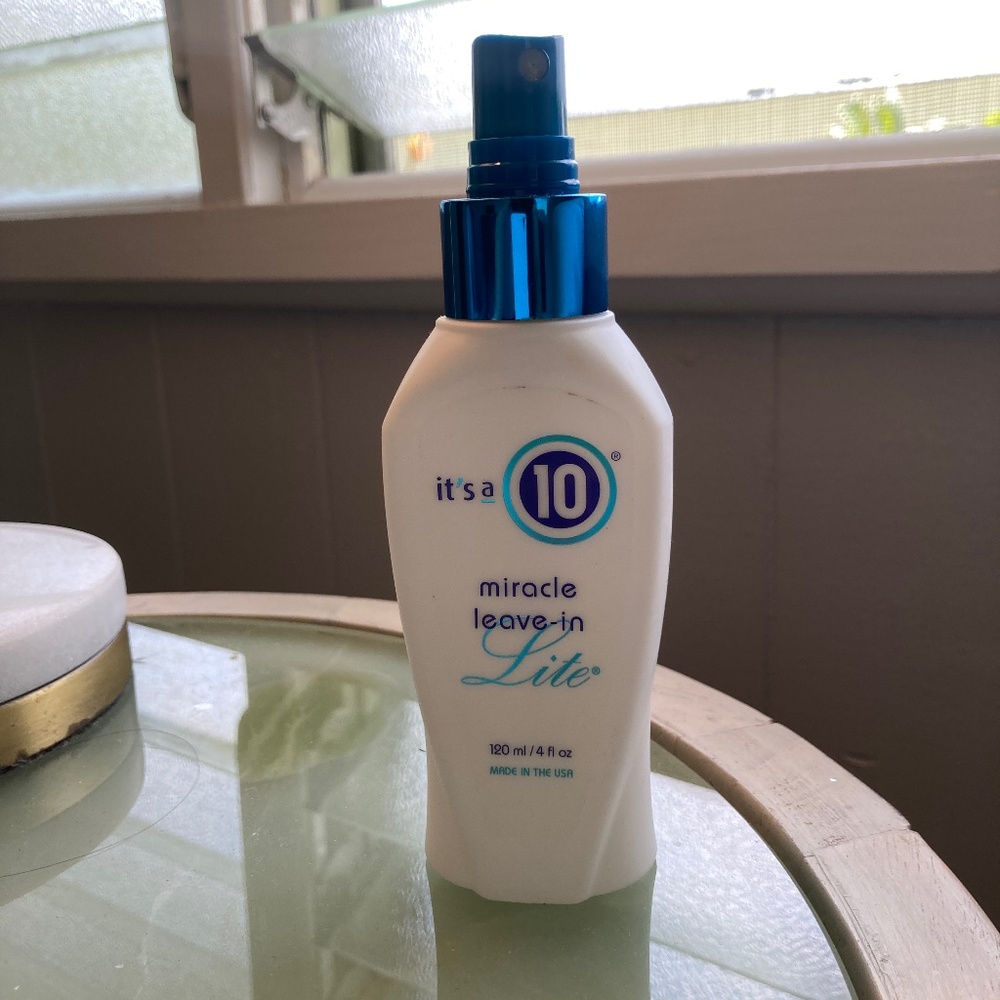 It’s a 10 miracle leave in LITE. 120 ml lightly used